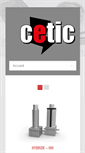Mobile Screenshot of cetic.fr