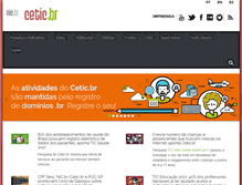 Tablet Screenshot of cetic.br